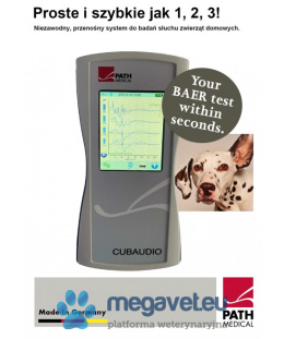 CubeAudio BAER - badanie słuchu u zwierząt (TME)