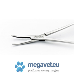 Vascular forceps paean MOSQUITO curved 12.5 cm [GWV]