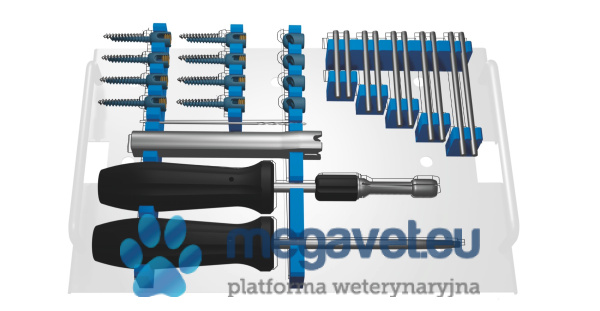 Veterinary implants and instruments