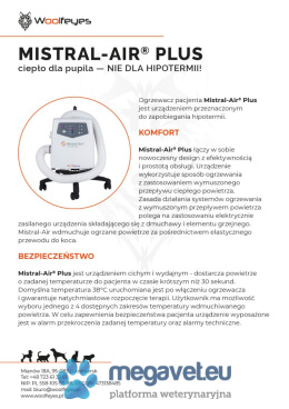 Patient heating system MISTRAL AIR PLUS The 37 Company [WOE]