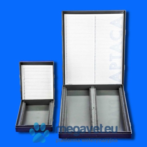 Pudełka z tworzywa na preparaty mikroskopowe (PFB)