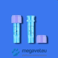 Probówki do hematologii, z naklejką z polem do opisu na 500 µl krwi (PFB)