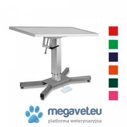 Treatment and operating table - X Base with electric lift, colors [ECM]