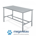 Treatment and animal transport tables, stainless steel