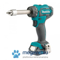 Cordless drill-screwdriver with extended jacobs mount