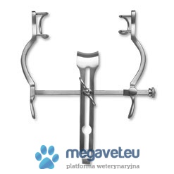 Abdominal retractor BABY-BALFOUR [ECM]
