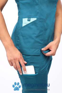 Bluza medyczna damska BL 50 + spodnie medyczne damskie SE 92 (APO)