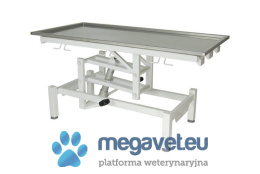 Hydrauliczny stół weterynaryjny zabiegowy model VET H-03 [WOE]