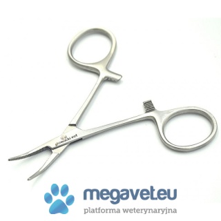 Kleszcze naczyniowe pean MOSQUITO zakrzywione 10 cm [GWV]