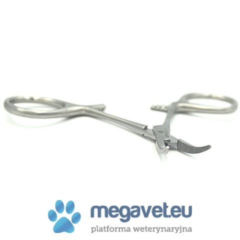 Kleszcze naczyniowe pean MOSQUITO zakrzywione 10 cm [GWV]