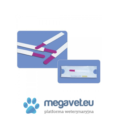 Test łzowy róż bengalski - paski 100 szt/op.   [GWV]