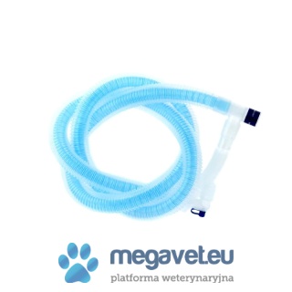 Coaxial breathing circuit 180 cm for animals [GWV]