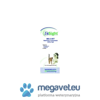 InSight MS-2 VET urine analyzer strips, 50 pcs/pack [GWV]