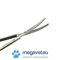 Nożyczki tkankowe Metzenbaum zagięte t/t 14 cm [GWV]