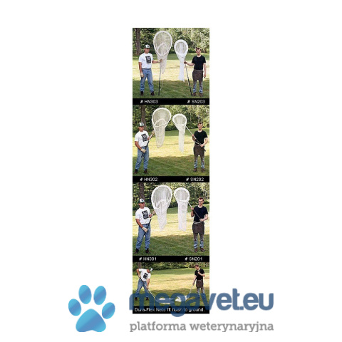 Dura-Flex HD net for catching animals, with handle 152 cm [GWV]
