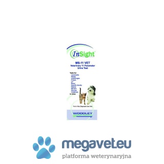 Paski do analizatora moczu InSight MS-11 VET, 50 s [GWV]