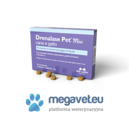 Drenalase Pet Mini cane e gatto 20 tabletek (ILV)