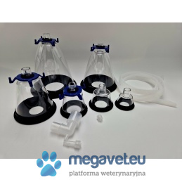 Anaesthesia mask for animals - set (TCM)