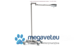 Single-arm veterinary (EUV) surgical lamp