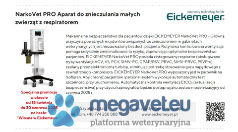 Promocja 🥳 NarkoVet PRO Aparat do znieczulania małych zwierząt z respiratorem [ECM]