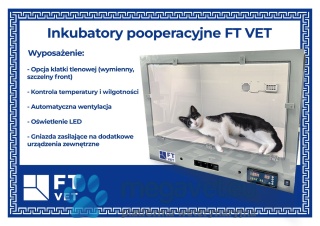 Post-operative incubators with oxygen therapy option