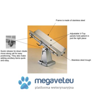 Classic V-Top Surgical Table - Hydraulic [GWV]