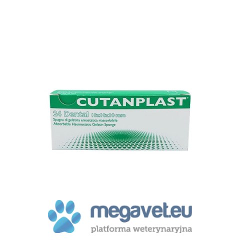 Cutanplast wchłanialne gąbki żelatynowe 24 szt. (BSM)
