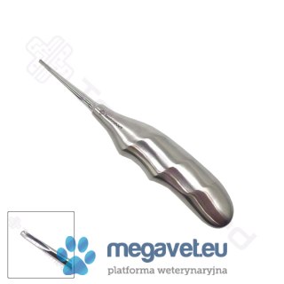 Dźwignia korzeniowa FLOHR 10/3mm, 160mm (TCM)