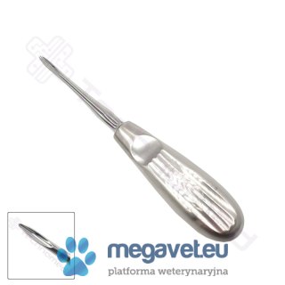 Dźwignia korzeniowa HYLIN 12/4mm, 145mm (TCM)