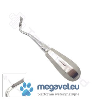 Dźwignia korzeniowa KOPP lewostronna 125mm (TCM)