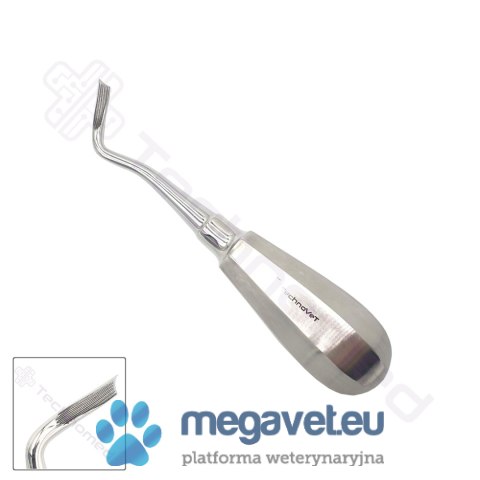 Dźwignia korzeniowa KOPP lewostronna 125mm (TCM)