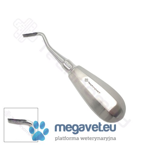 Dźwignia korzeniowa KOPP prawostronna 125mm (TCM)