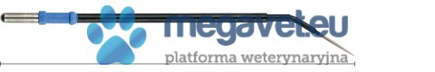 Elektroda igłowa, zagięta, 132 mm, izolowany trzonek 4mm (TCM)