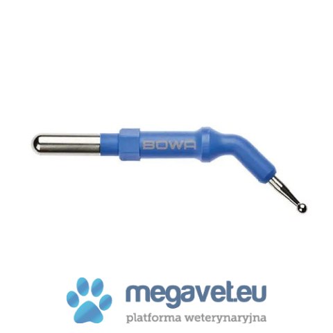 Elektroda kulkowa, zagięta, śr. 2 mm, trzonek 4 mm (TCM)