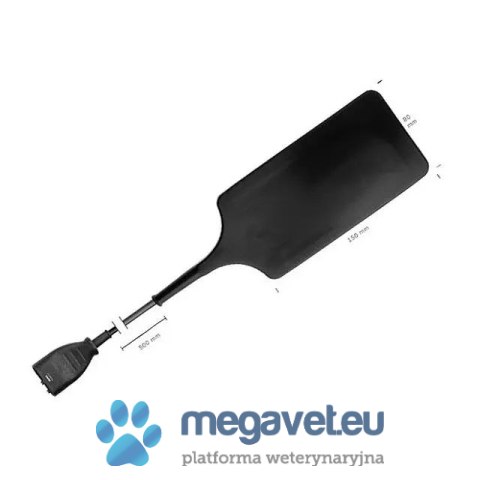 Gumowa elektroda neutralna, dla dzieci, 150 x 80 m, (TCM)