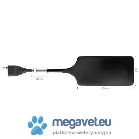 Gumowa elektroda neutralna dla dzieci wym.:150x80mm do Erbe (TCM)