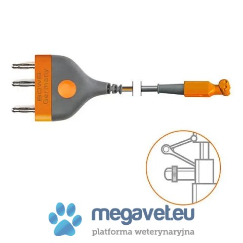 Kabel bipolarny, resektoskopy Storz, COMFORT, 4.5 m (TCM)