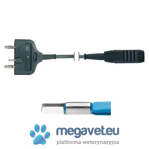 Kabel bipolarny, szczypce BOWA, do Valleylab, 3 m (TCM)
