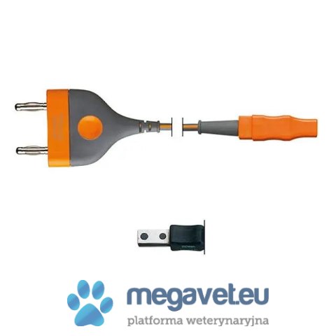 Kabel bipolarny, szczypce EU, 2-pinowy 22 mm, 4.5 m (TCM)