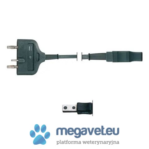 Kabel bipolarny, szczypce EU, do Valleylab, 3 m (TCM)