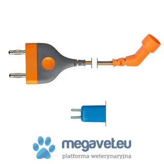 Kabel bipolarny, szczypce US, 2-pinowy 22 mm, 4.5 m (TCM)