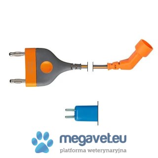 Kabel bipolarny, szczypce US, 2-pinowy 28 mm, 4.5 m (TCM)