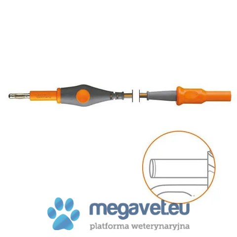 Kabel mono., endoskopia, instrument 2.8 mm, do gniazda 4 mm, 4.5 m (TCM)