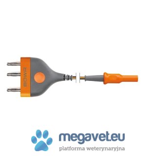 Kabel monopolarny, instrument 4mm, do gniazd 3-pin, 4.5 m (TCM)