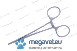 Kleszcze HALSTEAD MOSQUITO proste, 125mm, 1x2 ząb (TCM)