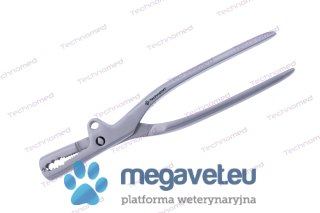 Kleszcze do trzymania kości FARABEUF 230mm/9mm (TCM)