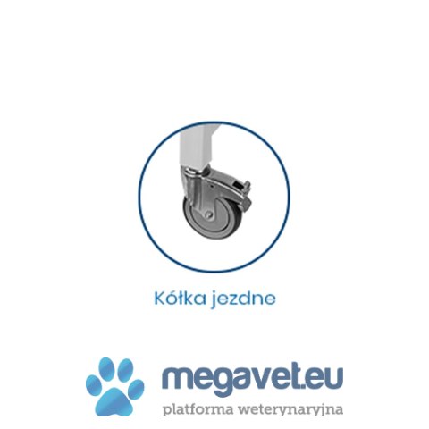 Kółka jezdne do stołów weterynaryjnych (BSM)