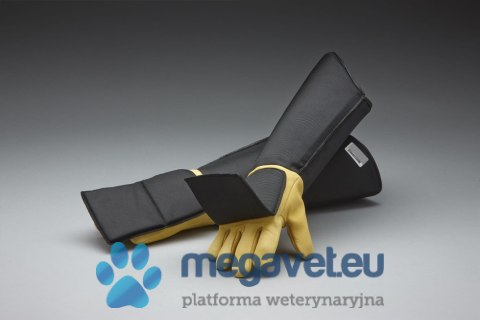 Ochronne rękawice weterynaryjne mankiet (BSM)