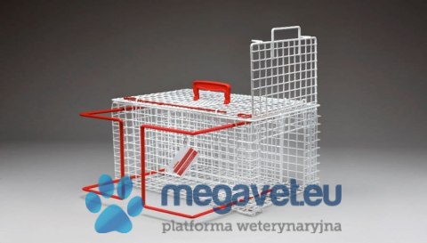 Przenośna klatka zabiegowa 46 x 29 x 29 cm (BSM)