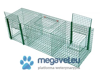 Pułapka żywochwytna na kruki i wrony, na żywą przynętę (BSM)